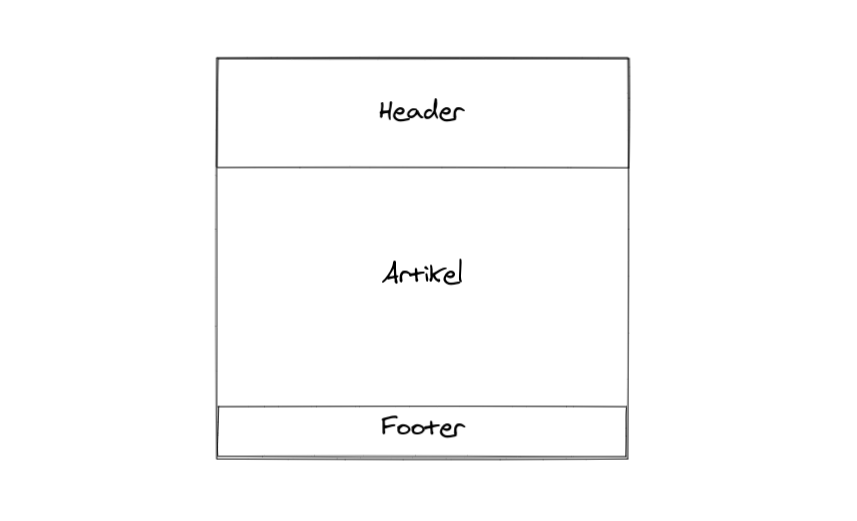 desain web satu kolom