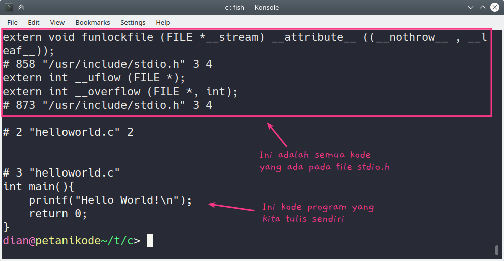 hasil preprocessor