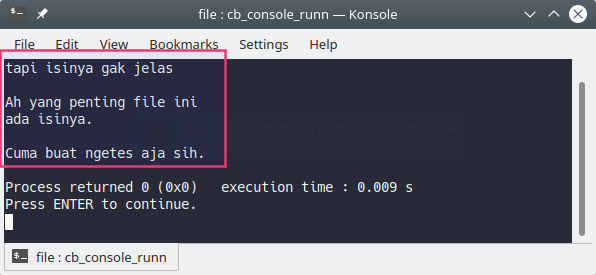 Program membaca file di C