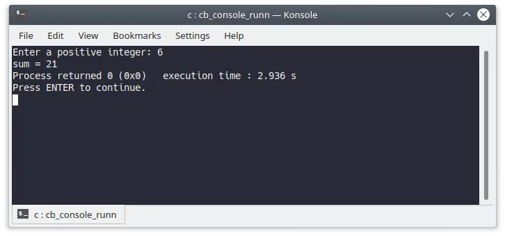 Program fungsi pada C