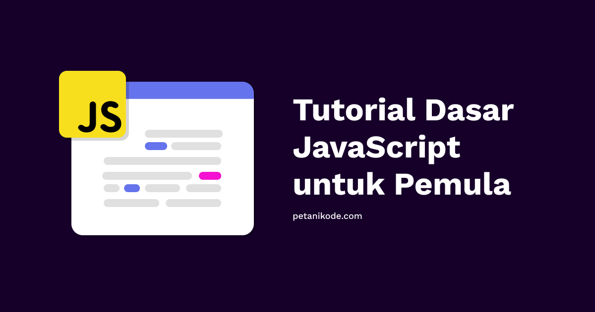Cara menulis Javascript di HTML