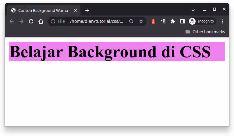 contoh background color