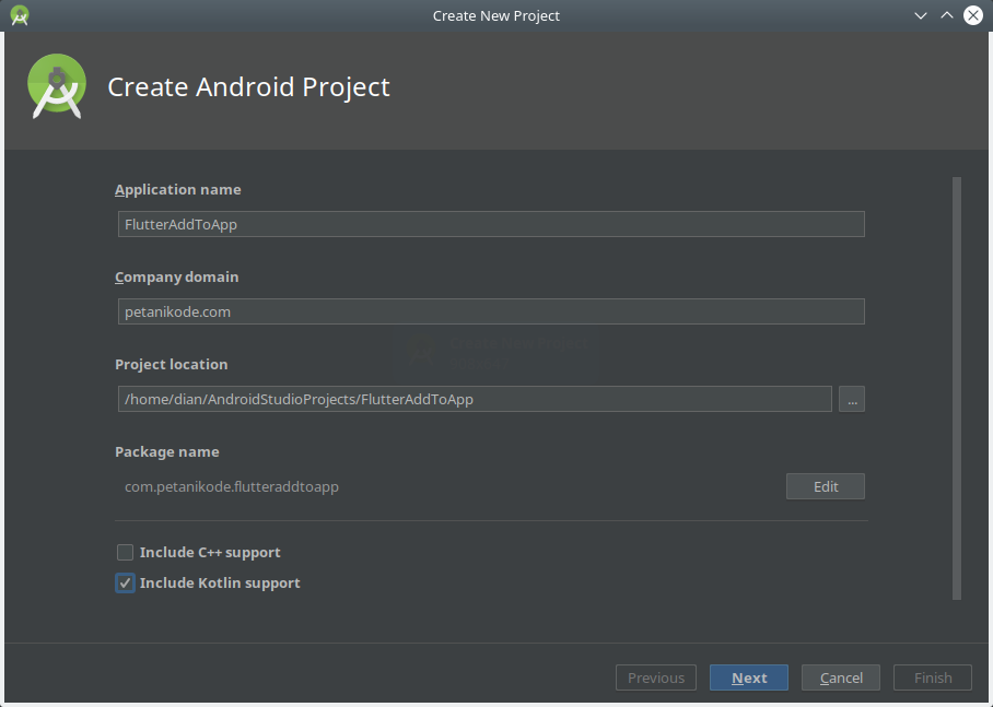 Project Android Baru