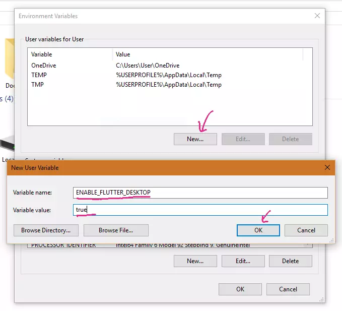 Membuat Variabel Env di Windows
