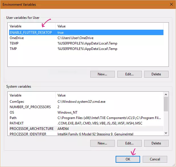Membuat Variabel Env di Windows