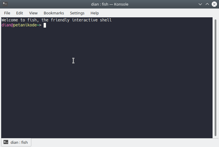 Menjalankan perintah flutter upgrade