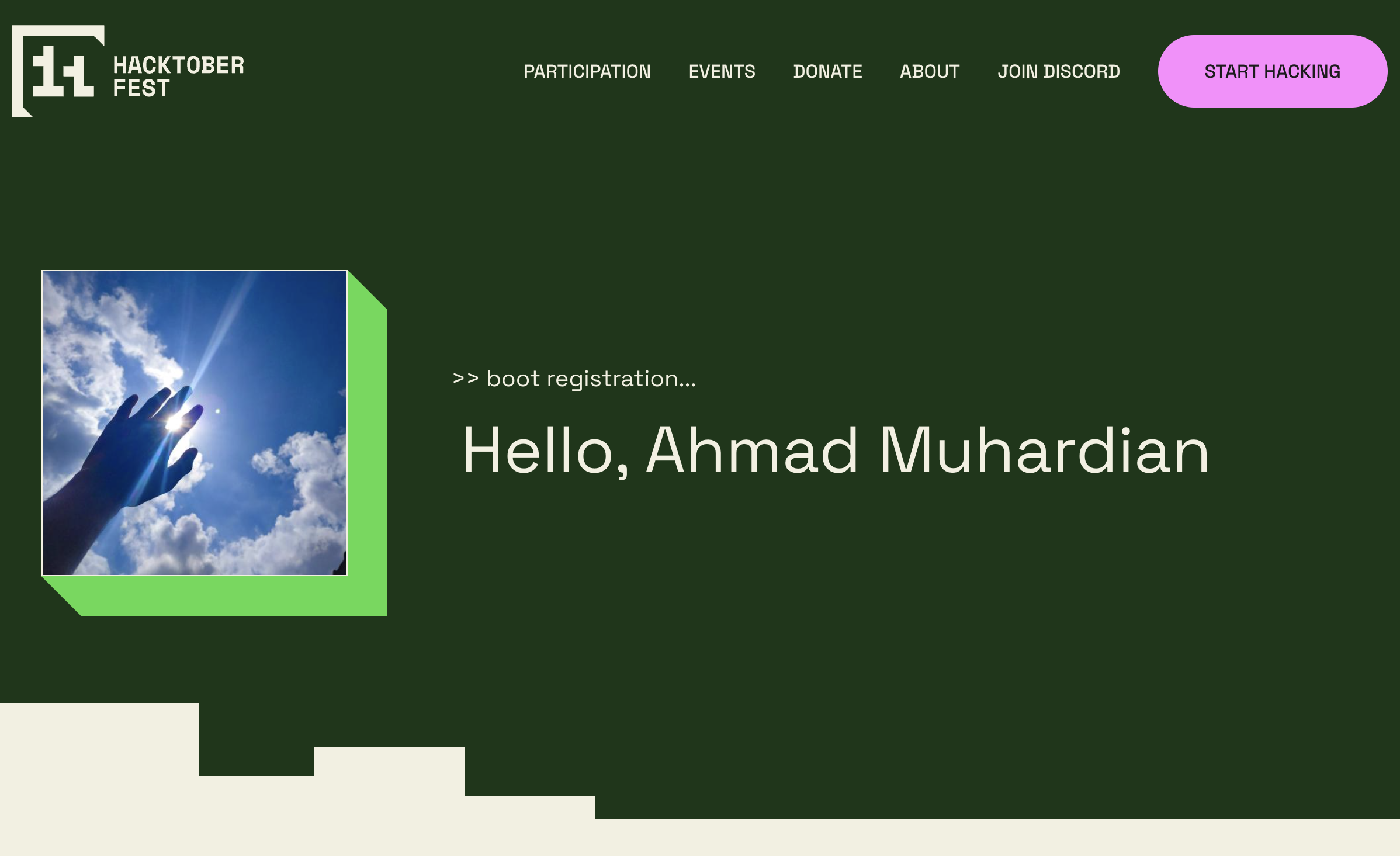 Profile Hacktoberfest