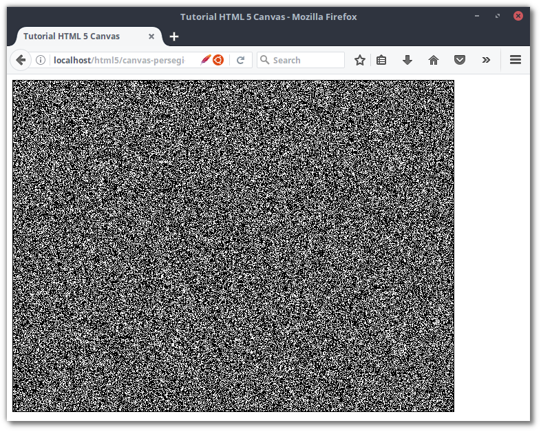 Hasil gambar titik dengan bilangan random