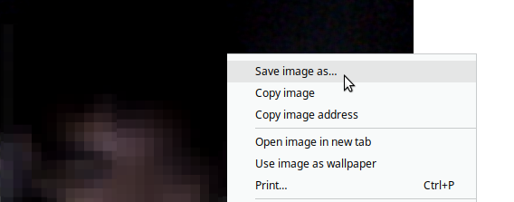 Simpan Gambar dari Web