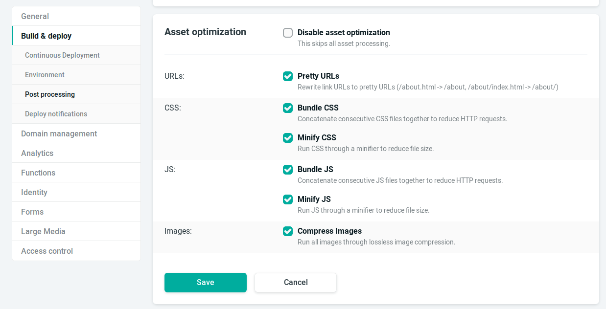 Optimisasi aset di Netlify