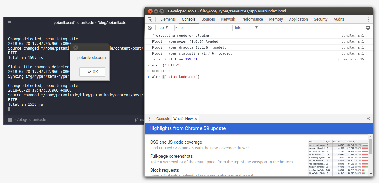 Developer Tools Hyper