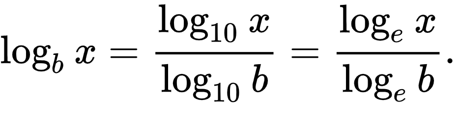rumus base logaritma