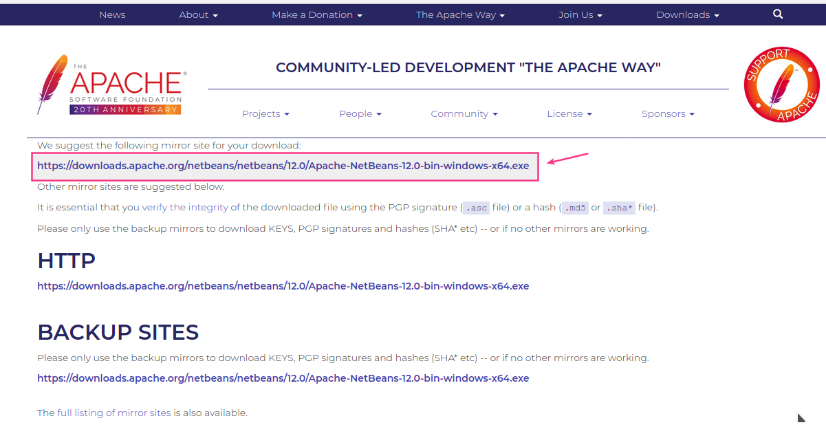 link untuk download Netbeans download netbeans 2
