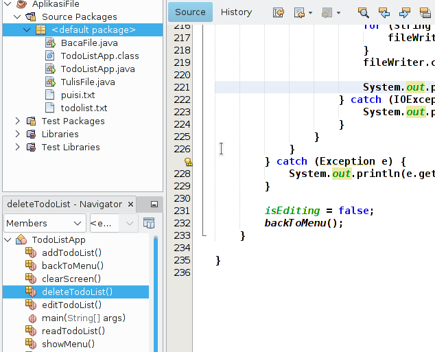 Membuka Terminal dari Netbeans