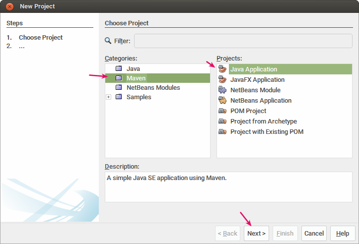 Membuat Project Maven di Netbeans