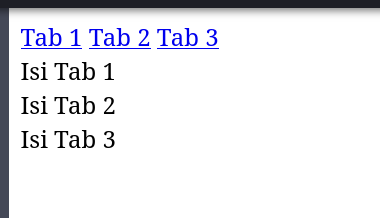 tab html