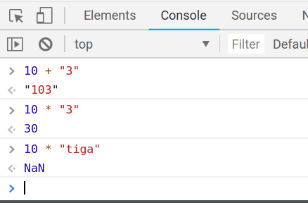 Operasi string di Javascript