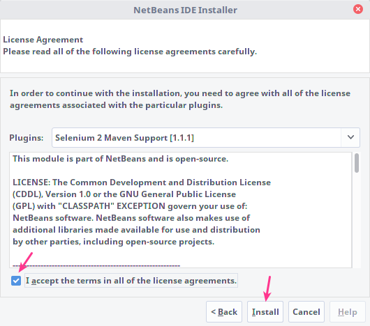 Persetujuan Lisensi Plugin