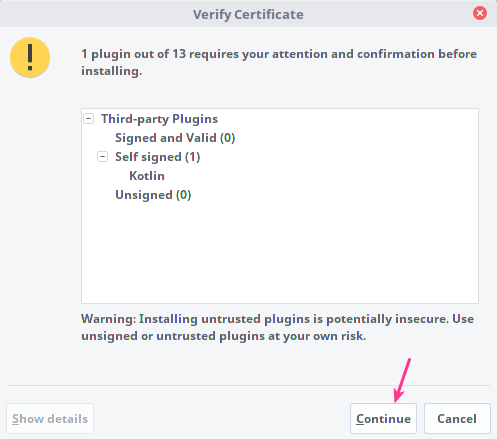 Verifikasi Sertifikat