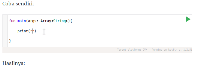 Coba kotlin Coba kotlin