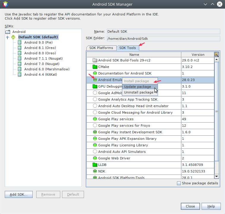 Emulator Android SDK