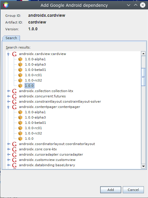 Library Google untuk Android