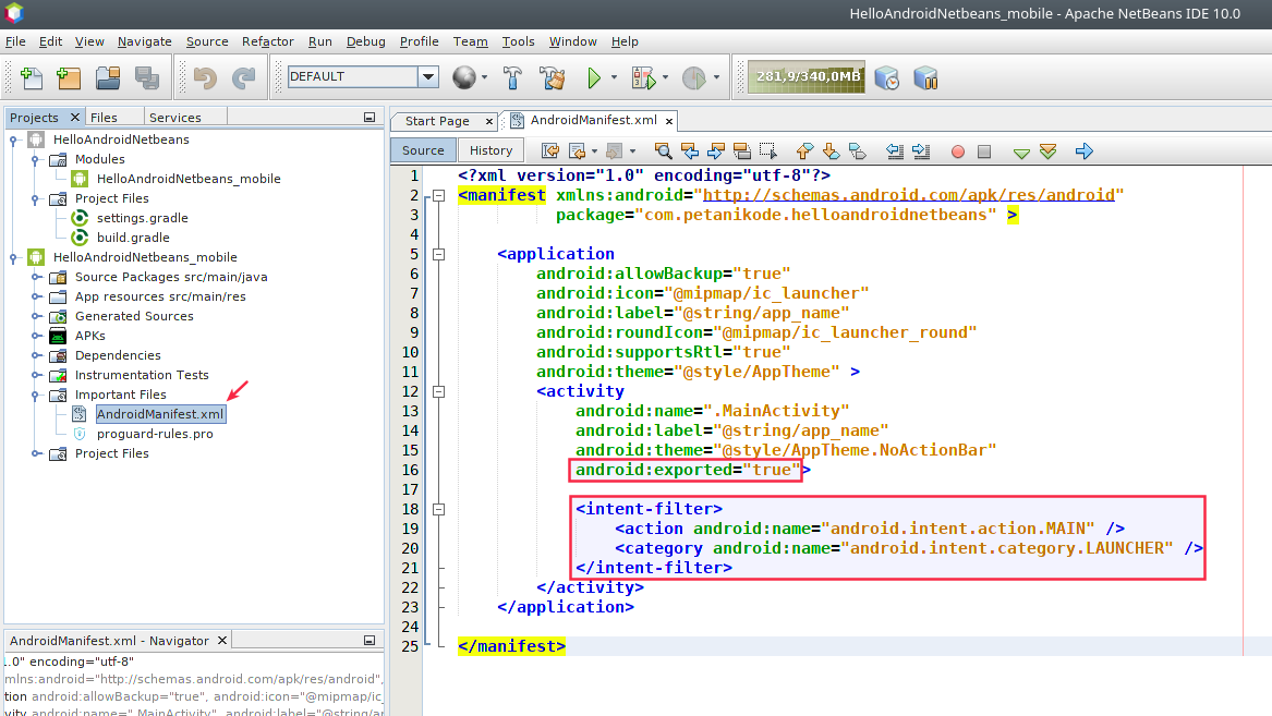 Run Aplikasi Android di Emulator