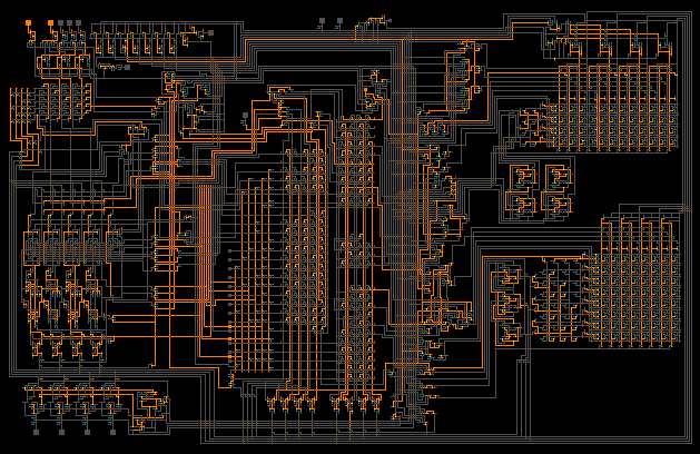 Simulasi CPU Intel 4004 (sumber: pixeljoint.com )