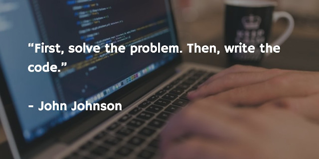 solve-first-then-write-code