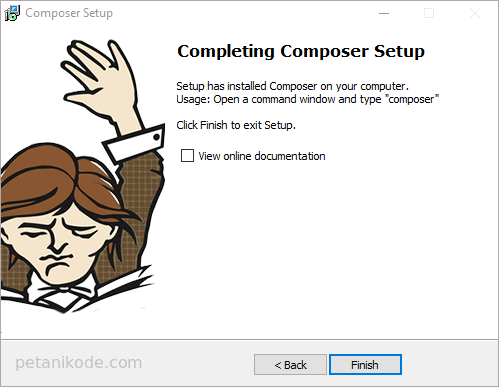 Informasi perubahan variabel ENV