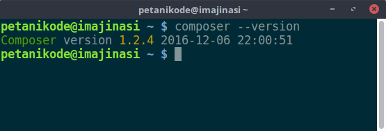 Versi Composer di Linux