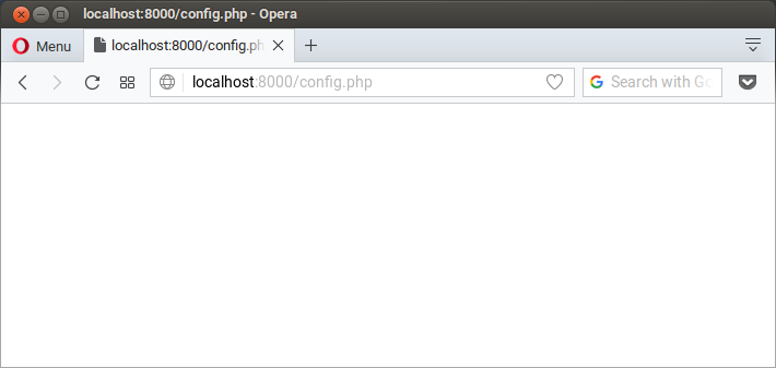 Koneksi PHP ke MySQL berhasil