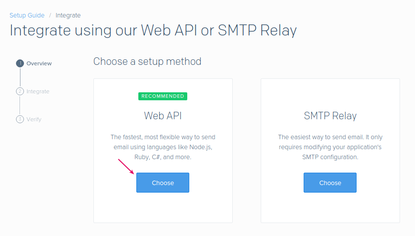 Pilih metode pengiriman