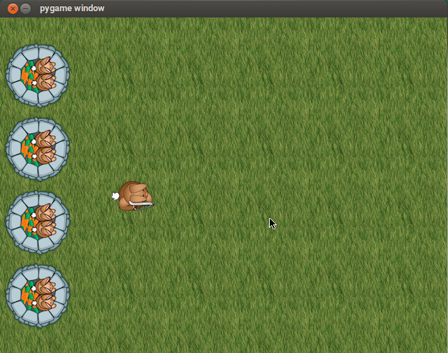 Game Player menembak!!