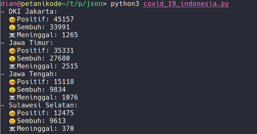 program covid python