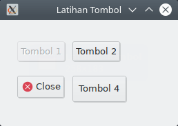 Membuat beberapa tombol