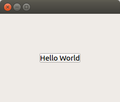 Contoh aplikasi hello world dengan PyQT