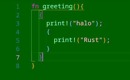 bracket colorization result