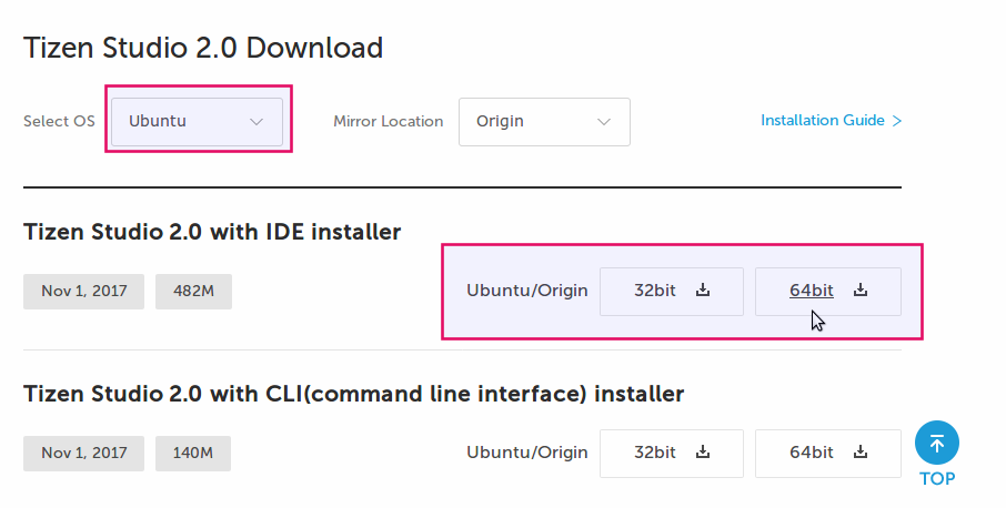 Download Tizen Studio