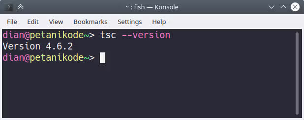 Versi Typescript