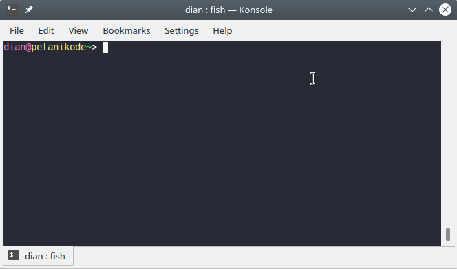Menjalankan program vala